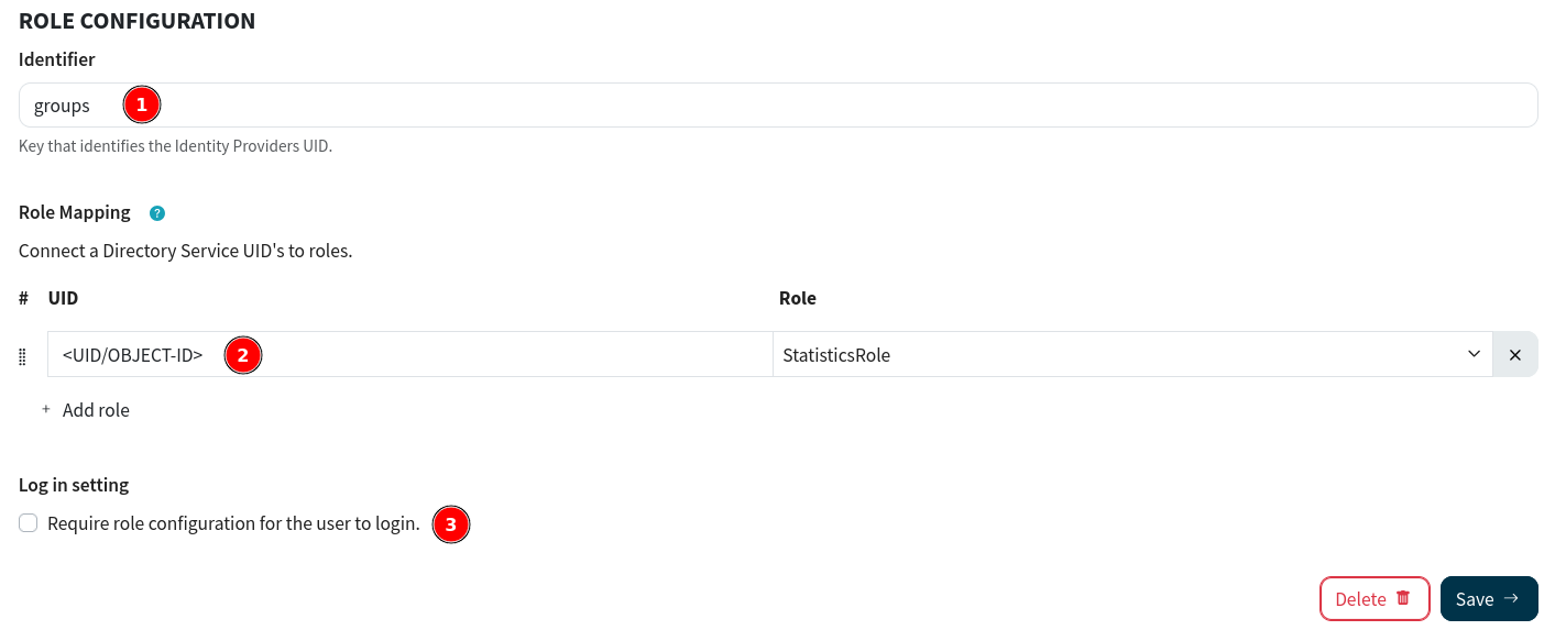 Step 4 - Groups Configuration