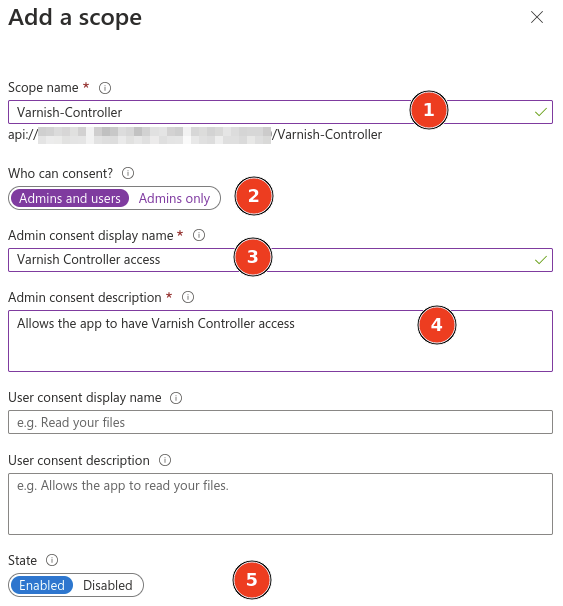 Step 5 - New registration